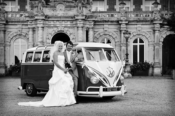 Sweat Pea Wedding Vehicle