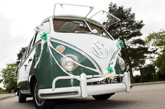 Sweat Pea Wedding VW Campervan